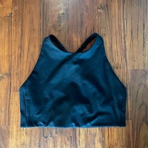 Black Topanga Halter Bra